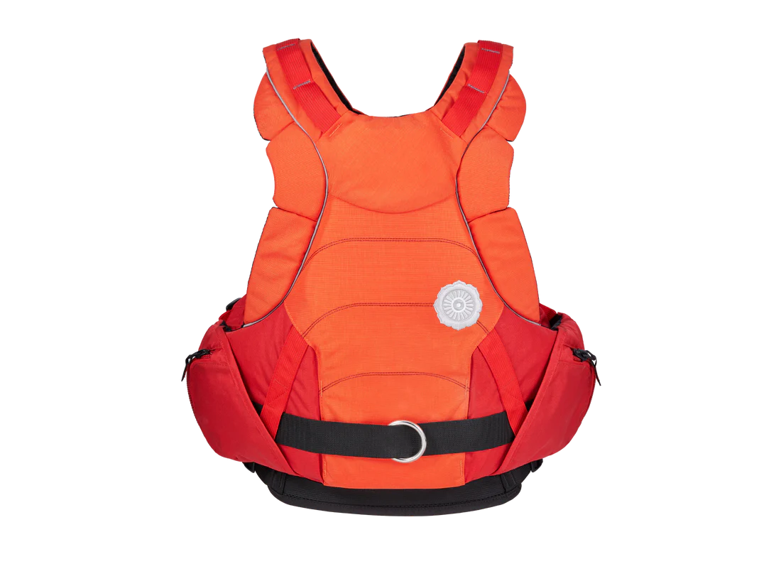 Radical Rider Astral Indus Fire Orange Buoyancy Aid, Rear View