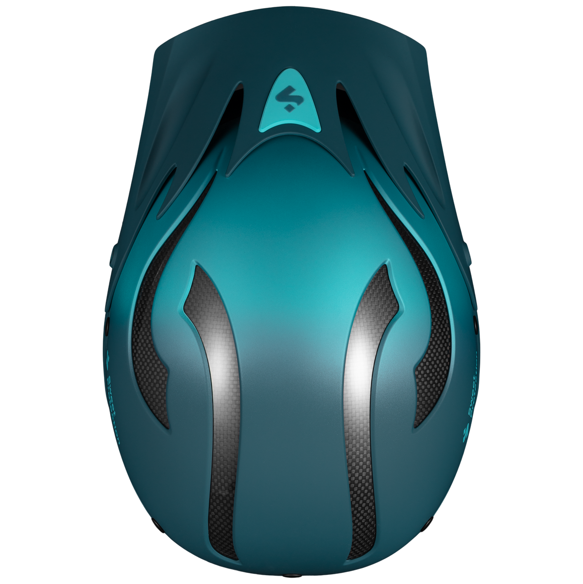 Radical Rider Sweet Protection Rocker Full-Face Helmet Deep Teal Top
