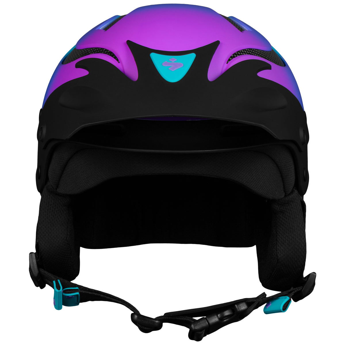Radical Rider Sweet Protection Rocker Helmet - Hyper Limited Edition - pink, purple, blue fade - front