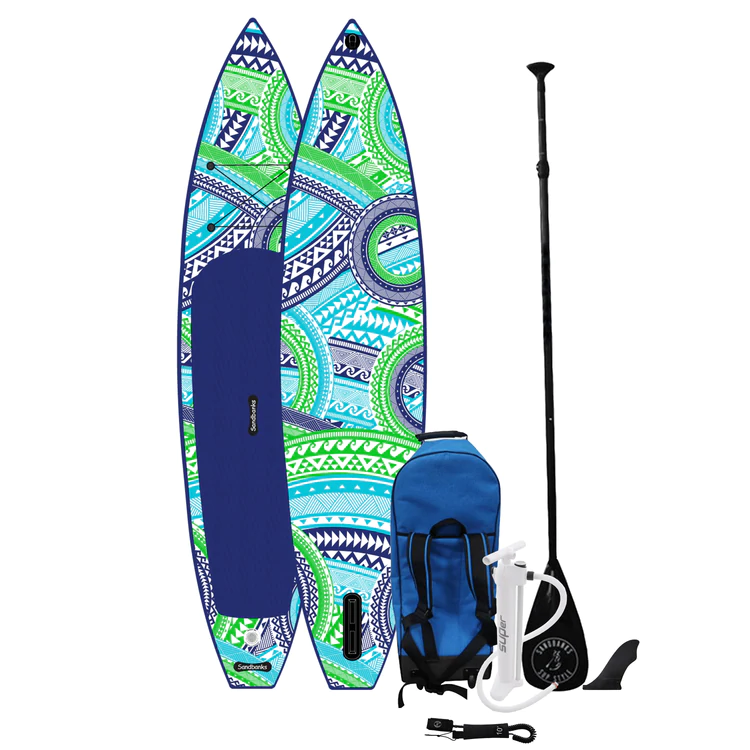 12' Sports Touring Paddleboard Package