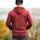 dewerstone Hoody Wave Zip Hoody - Burgundy