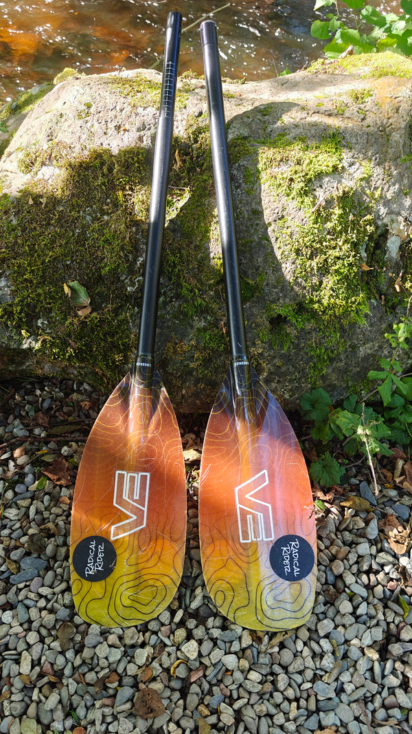 VE Creeker Glass 2pc Paddles 197cm-207cm Sunrise Ex-Demo