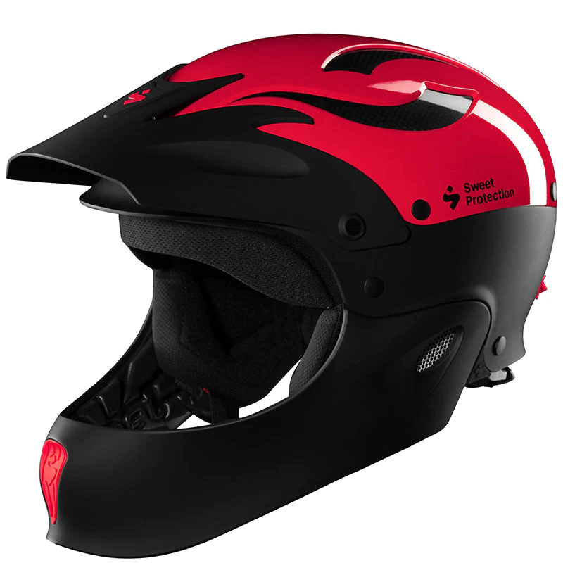 Radical Rider Sweet Protection Rocker Full-Face Helmet Gloss Poppy Red