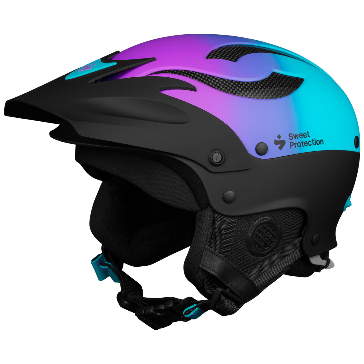 Radical Rider Sweet Protection Rocker Helmet - Hyper Limited Edition - pink, purple, blue fade