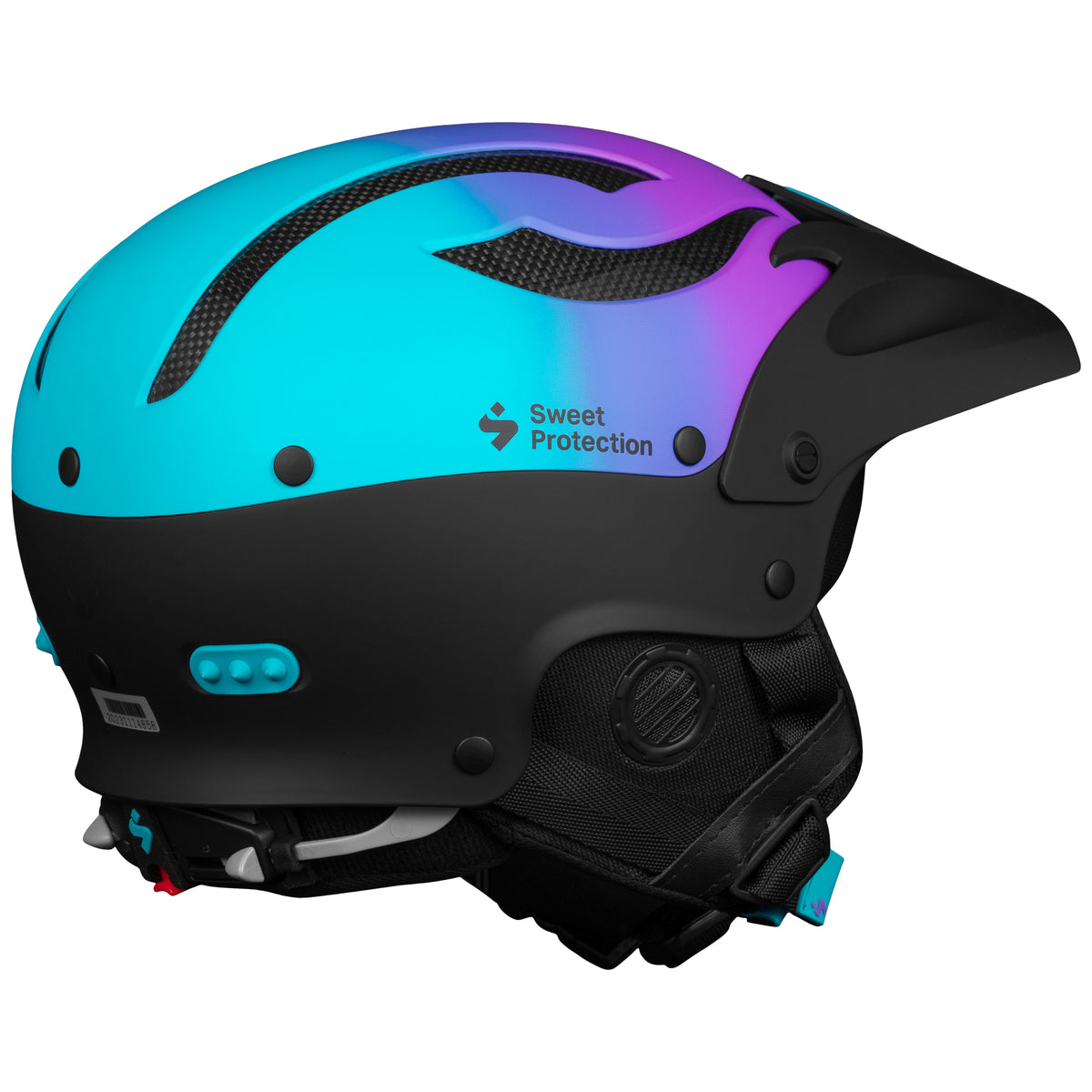 Radical Rider Sweet Protection Rocker Helmet - Hyper Limited Edition - pink, purple, blue fade