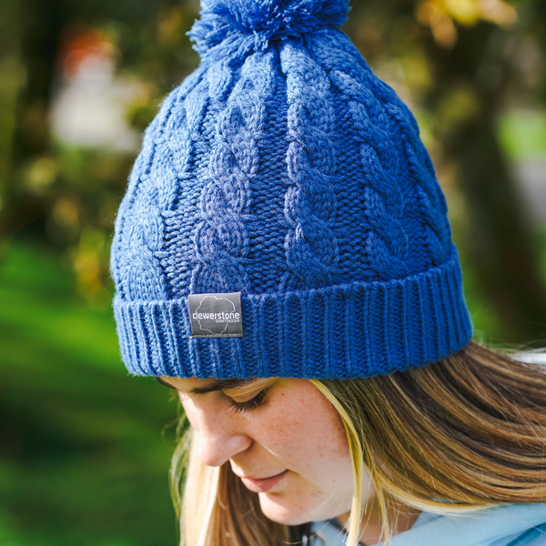 Dewerstone Voyager Chunky Knit Beanie - Blue