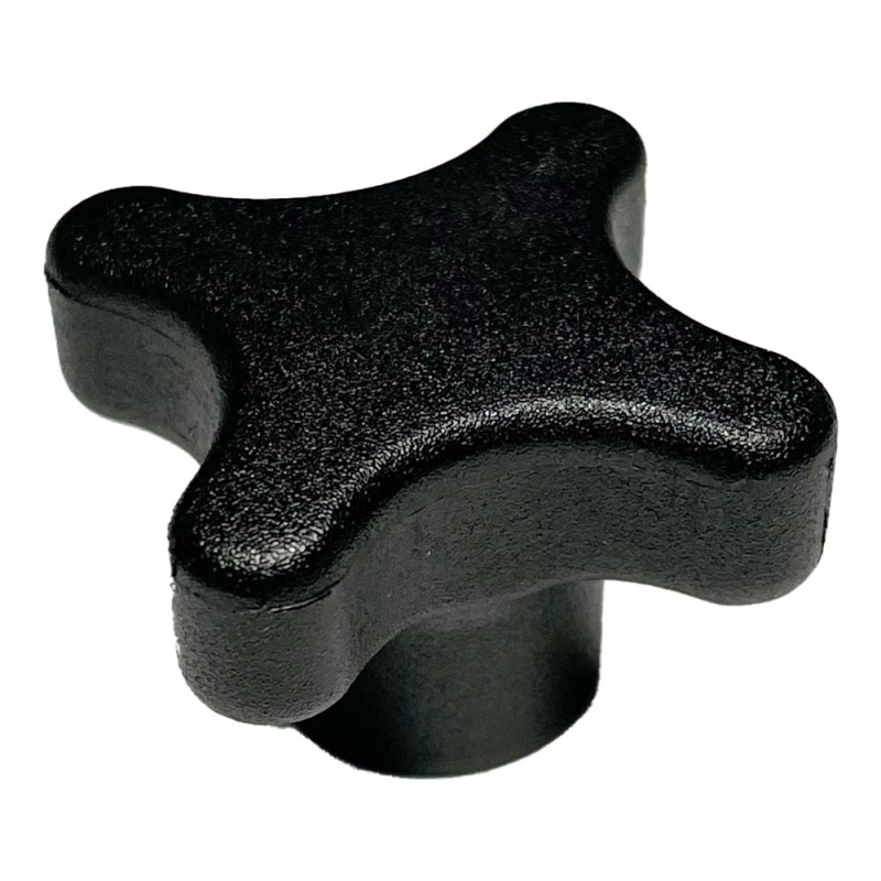 M6 Plastic Wing Nut Black - Pair