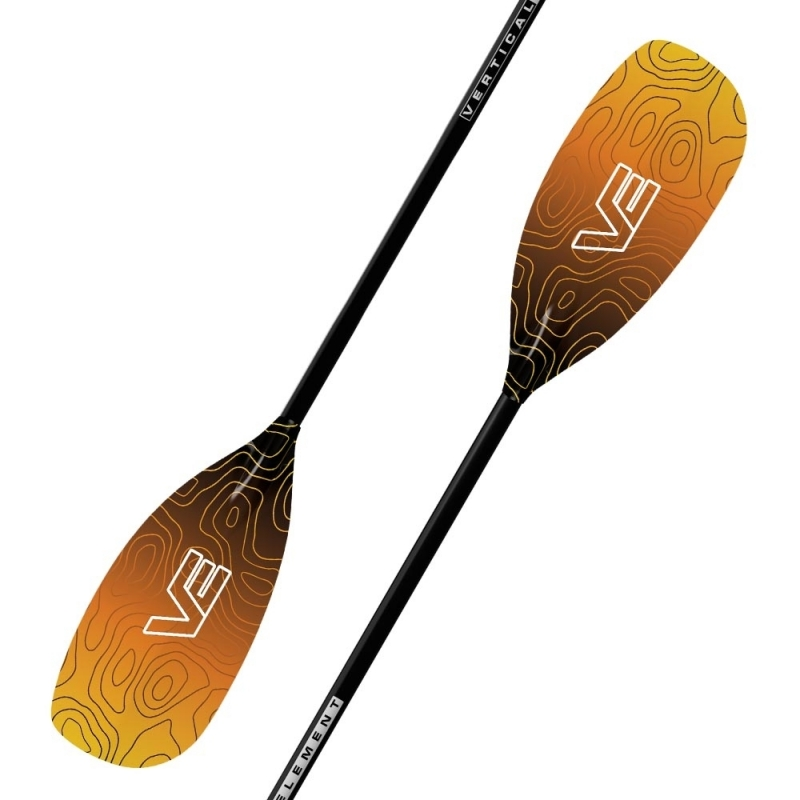 VE Creeker Glass 2pc Paddles - Sunrise