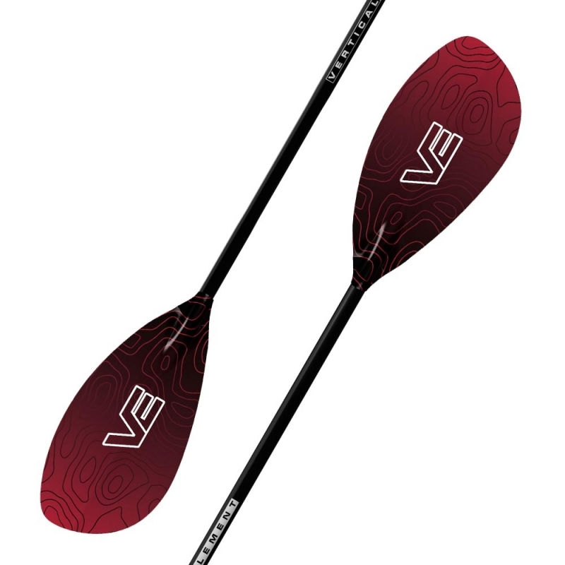 VE Flyte Glass 2pc Paddles - Lava