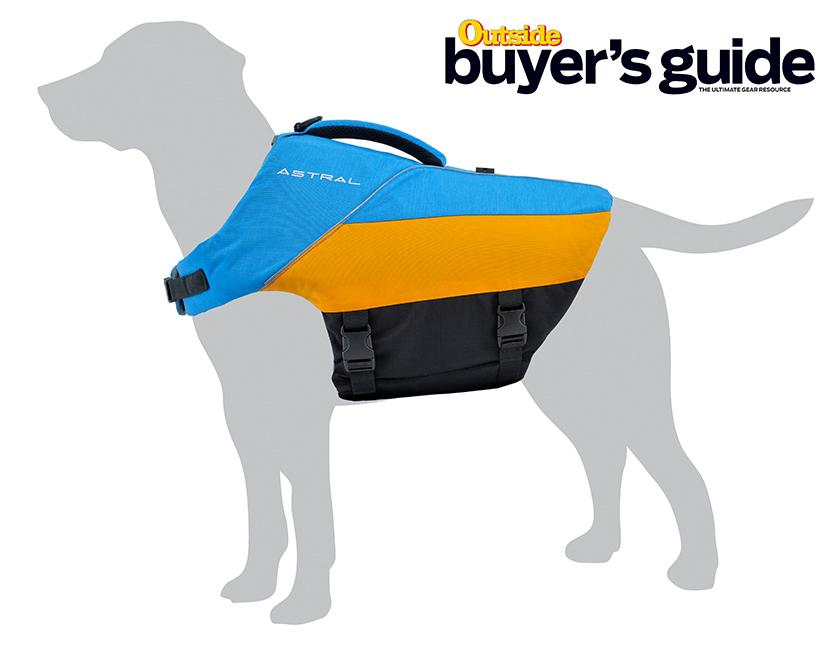 Radical Rider Astral Bird Dog Buoyancy Aid in blue, orange and black