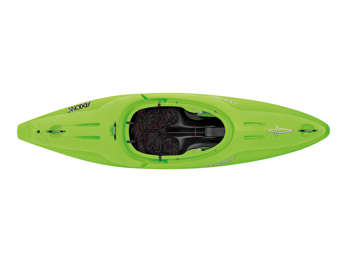 Radical Rider Dagger Axiom 8.5 Action spec Lime Kayak Top View