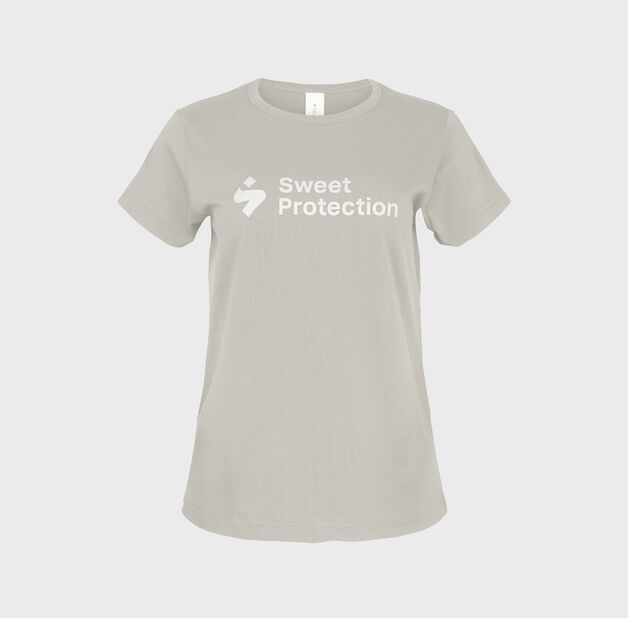 Radical Rider Sweet Protection Chaser Logo Women's T-Shirt Bronco White