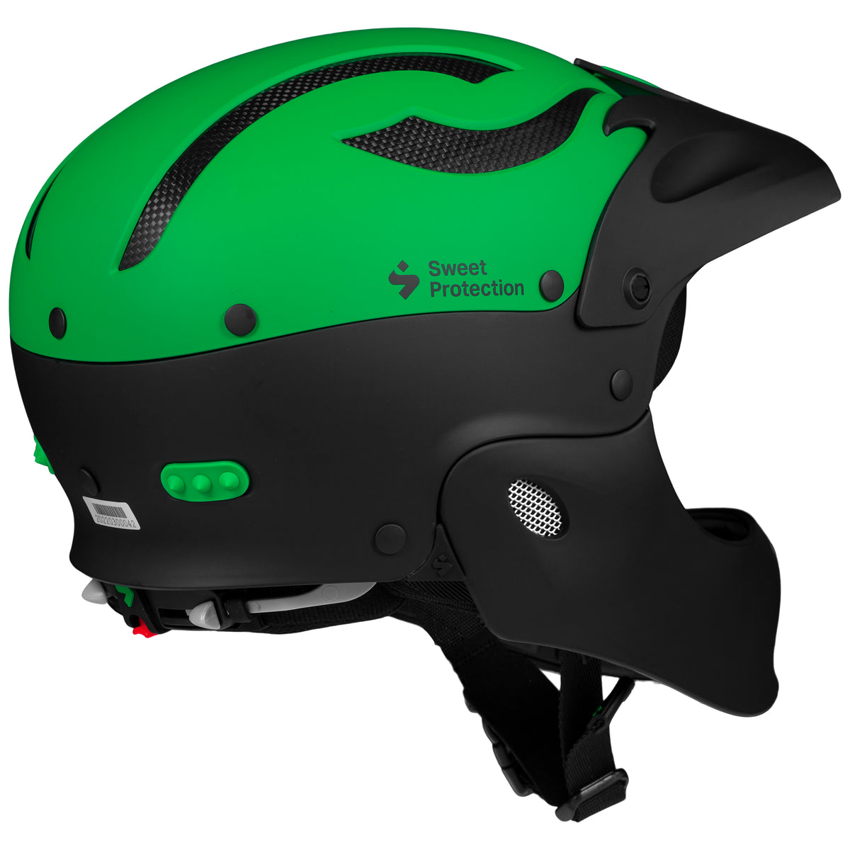 Radical Rider Sweet Protection Rocker Full-Face Helmet Neon Green side