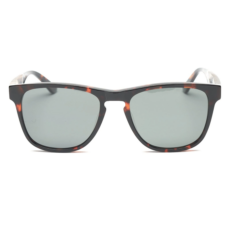 Dewerstone Bantham Wood & Acetate Polarized Sunglasses - Brown Marble