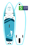 8'6" Splash Paddleboard Package