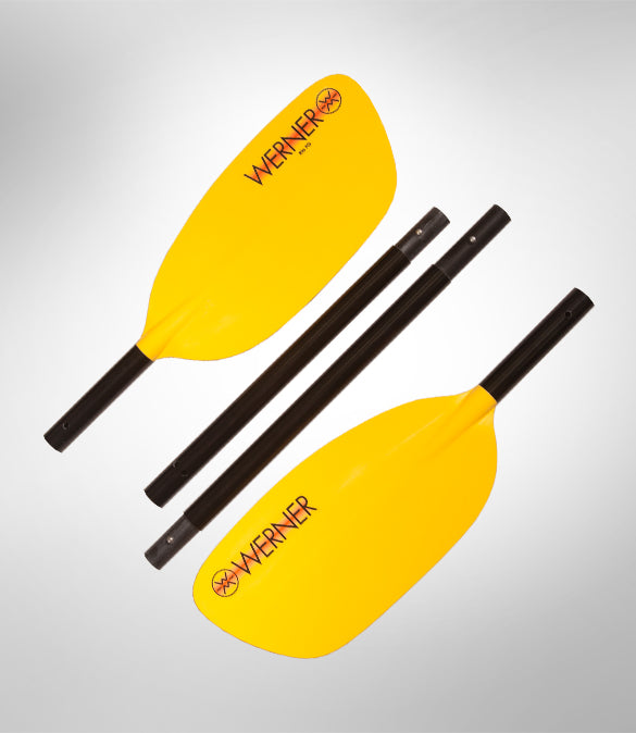 Werner Rio FG 4pc Straight Shaft Paddle