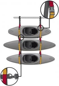 HF Xpress Boat Rack